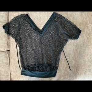 Swim suit cover up top